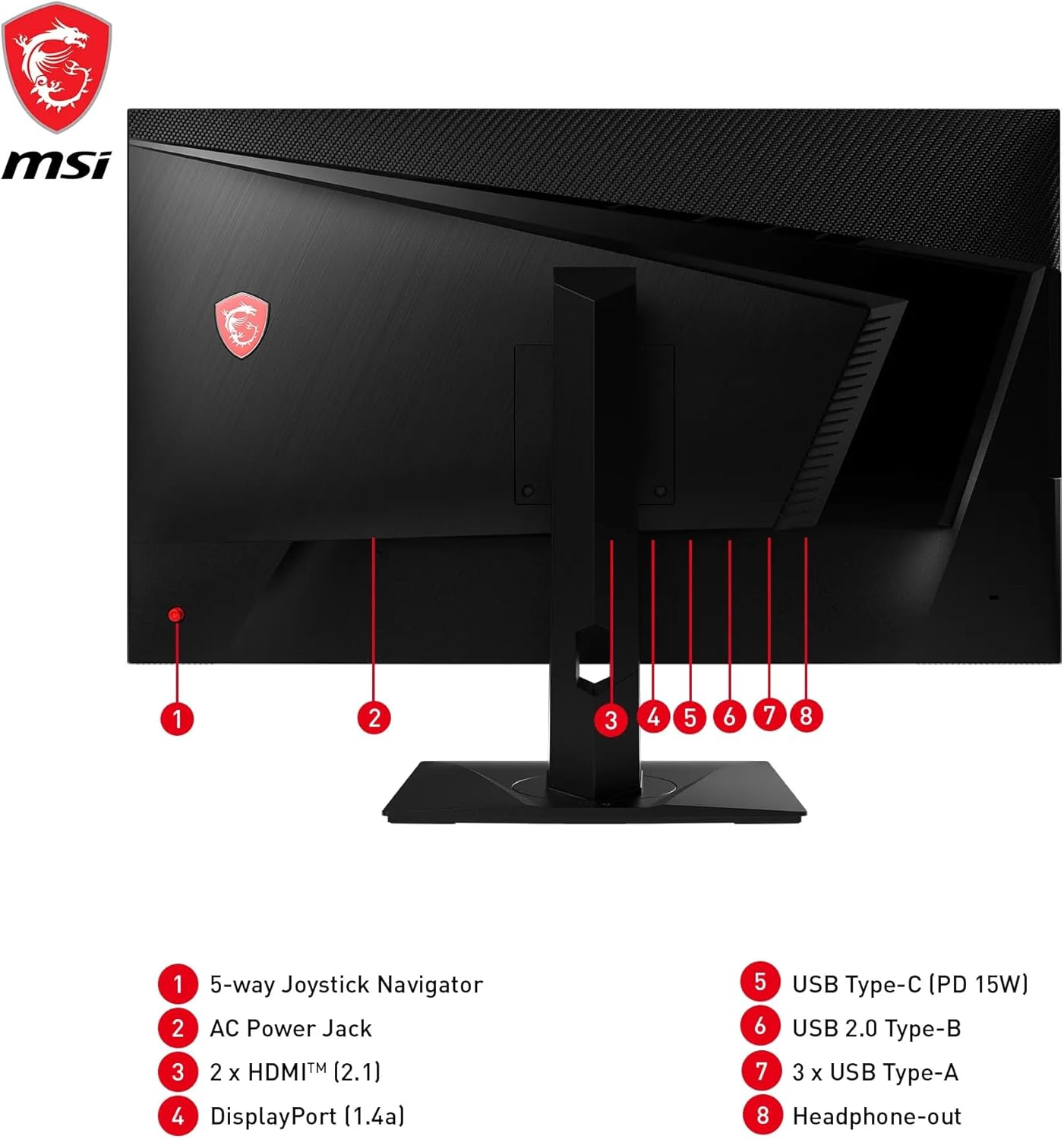 Ecran gaming MSI MAG 322UPF 32P – Image 4