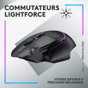 Logitech G502 X Plus Lightspeed RVB Wireless