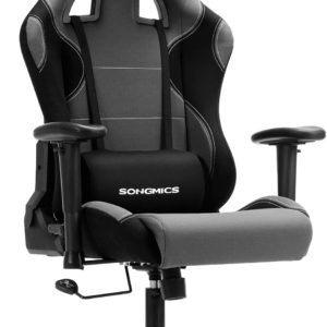 Songmics Racer Noir-Gris