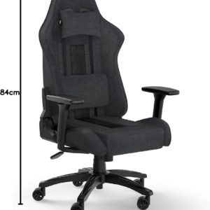 Corsair TC100 Relaxed Tissu Gris/Noir