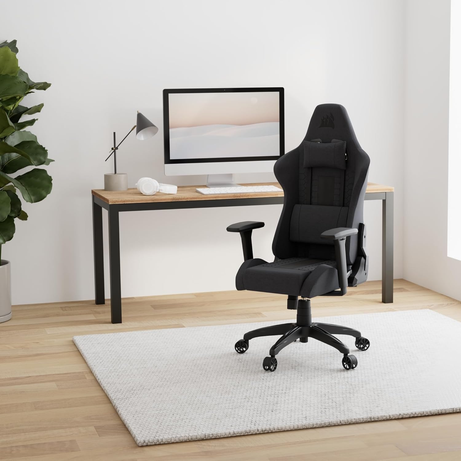 Corsair TC100 Relaxed Tissu Gris/Noir – Image 6