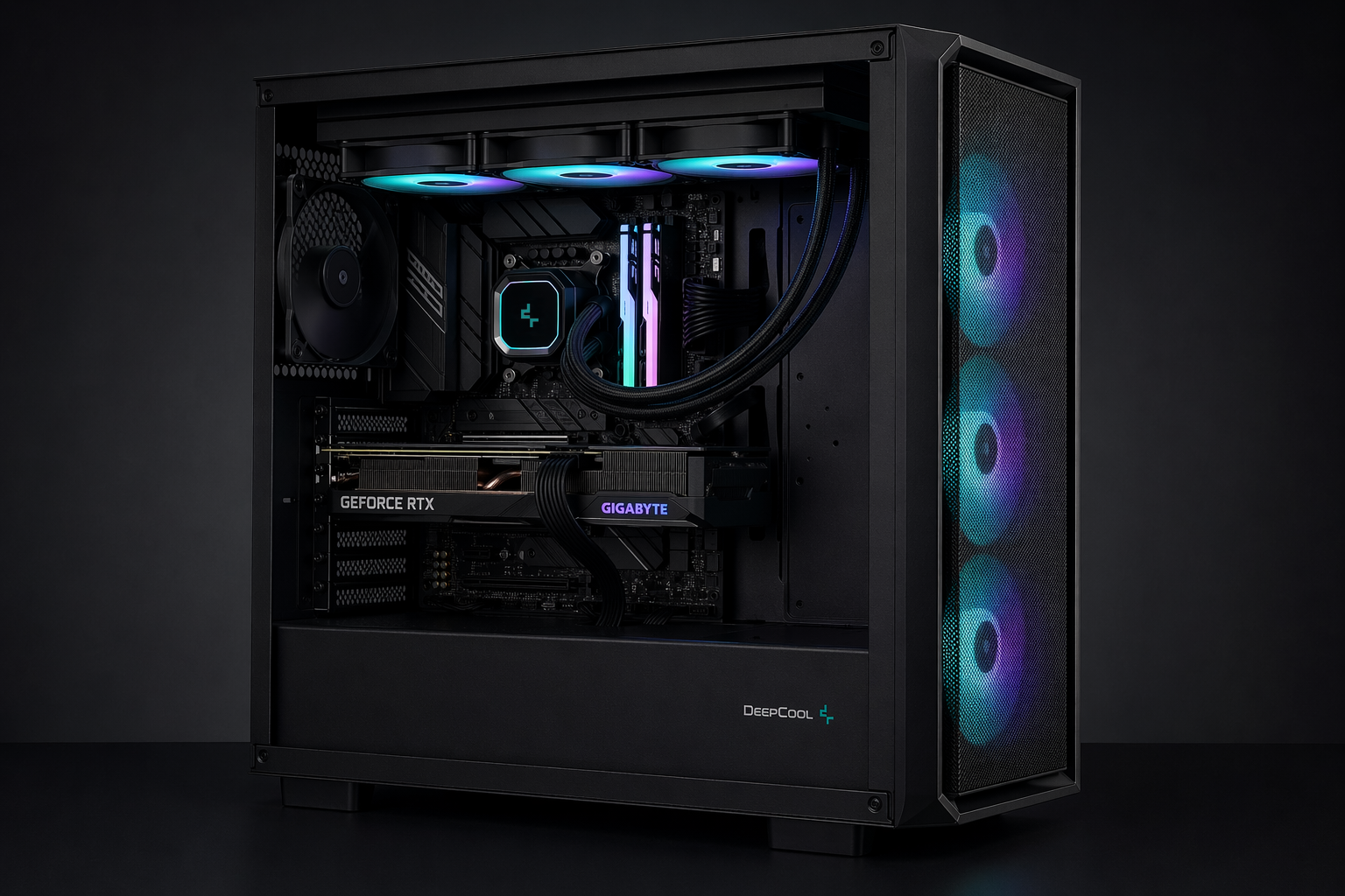Config Fresh intel black avec Intel core i5 et Nvidia RTX4060